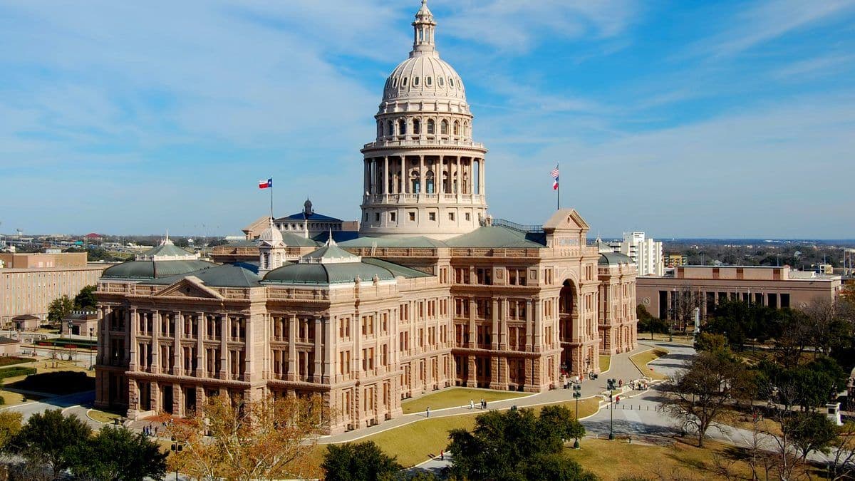 Texas State Capitol building in Austin